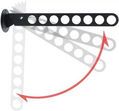 Adjustable Garment Racks Dryer Folding Clothes Hanger Phab Ntsa Mounted Clothes Hanger